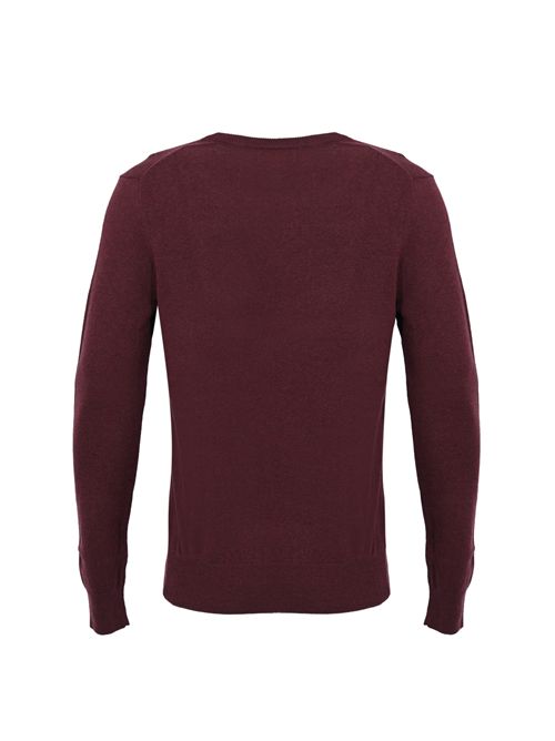 Maglia in lana con logo Dark red POLO RALPH LAUREN | 710974148008